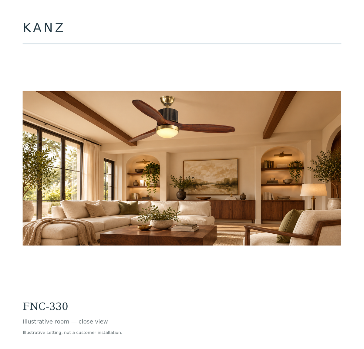 fnc-330 — Illustrative room — close view