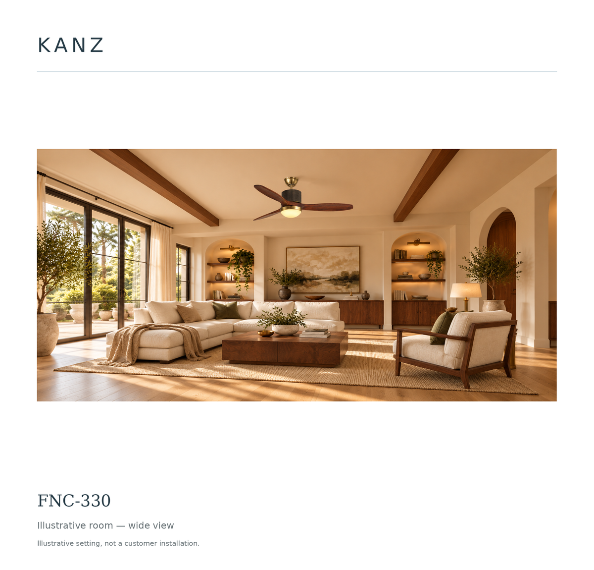 fnc-330 — Illustrative room — wide view
