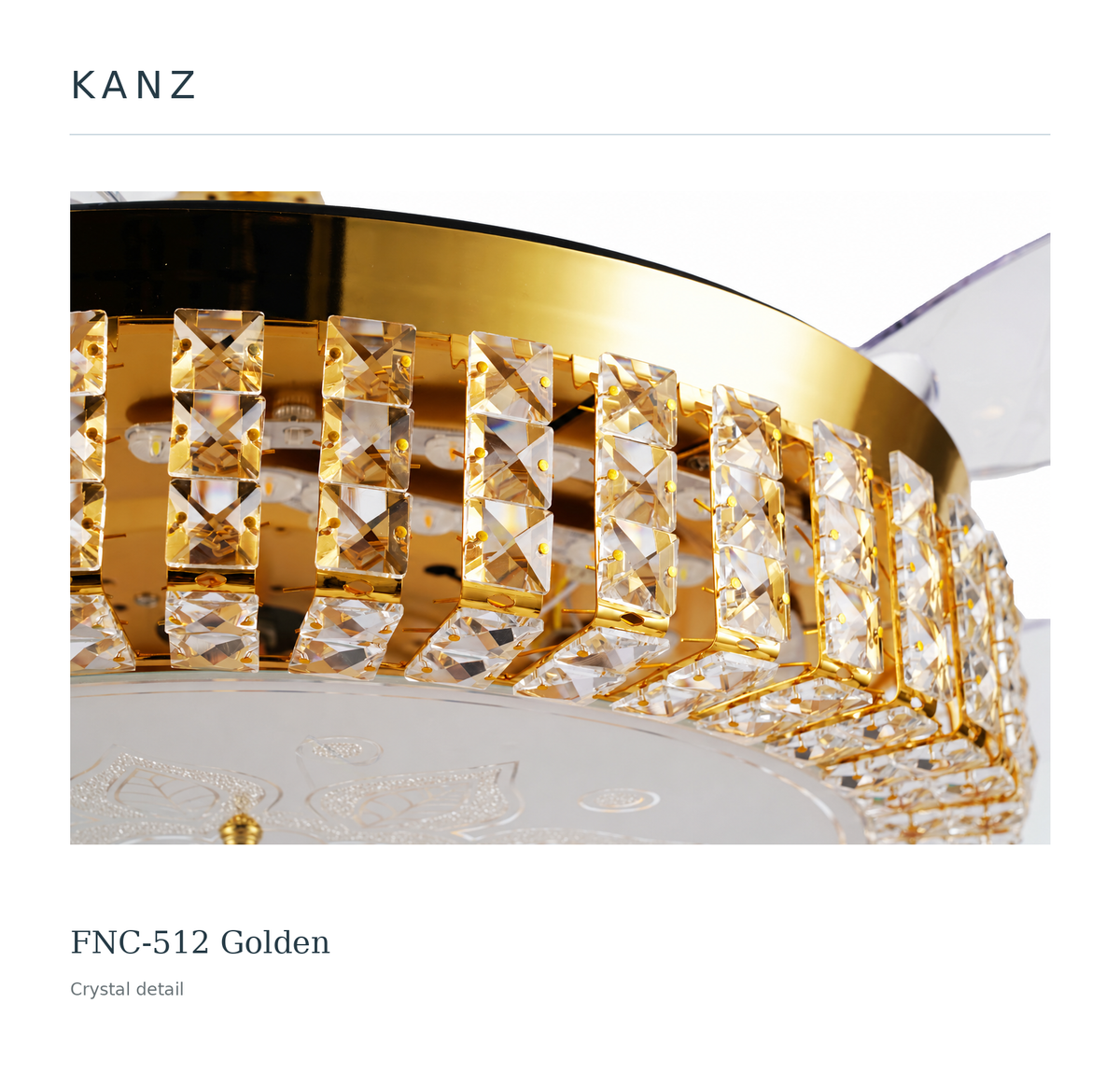 FNC-512 Golden — Crystal detail