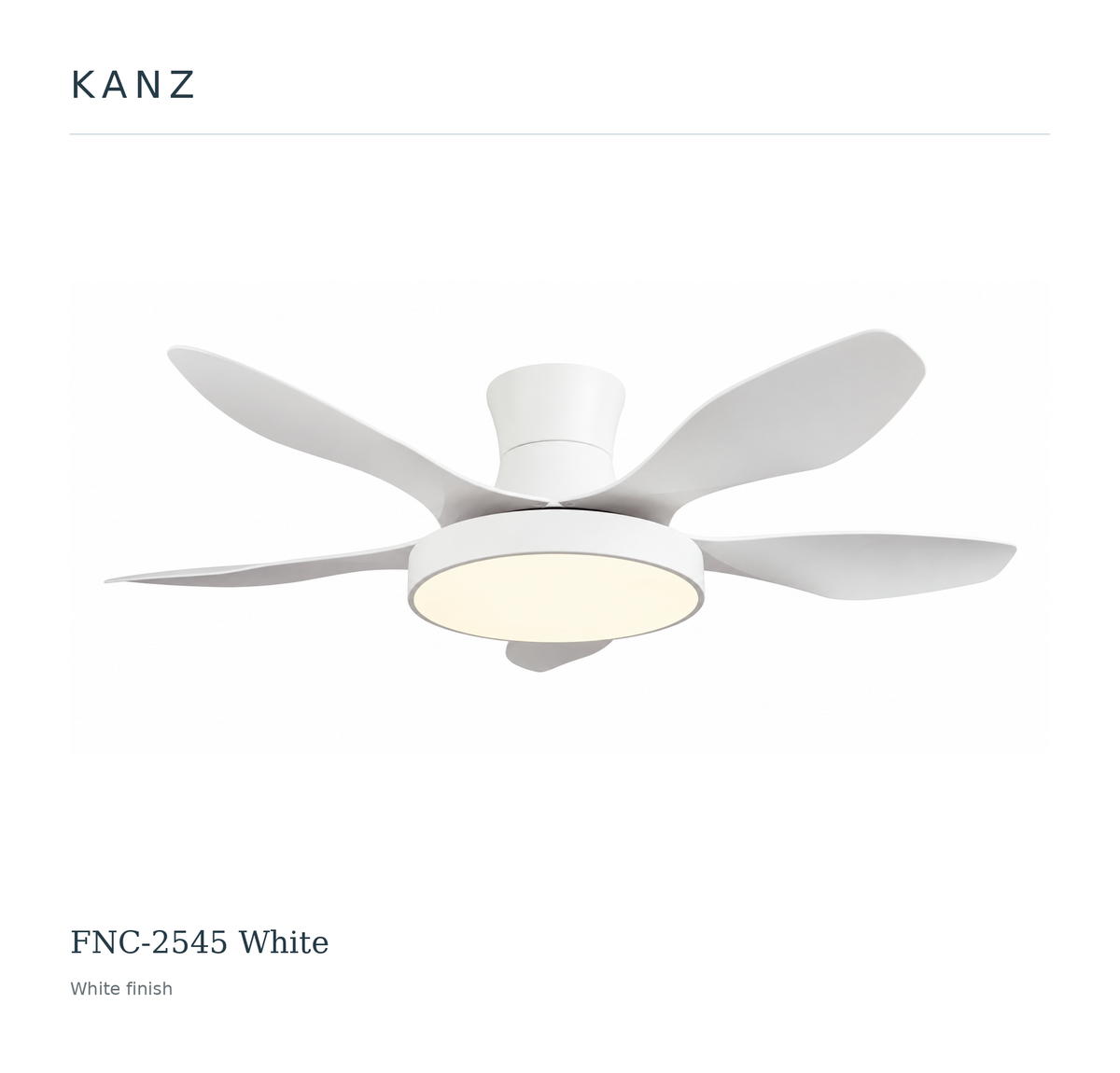 FNC-2545 White — White finish
