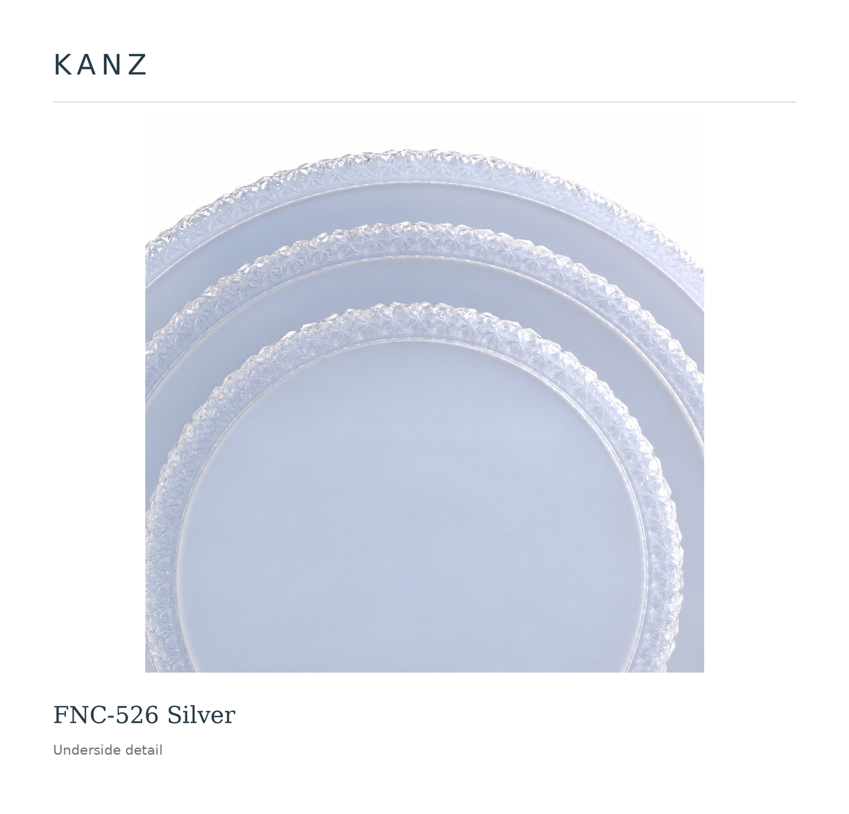Kanz FNC-526 Silver — Underside detail